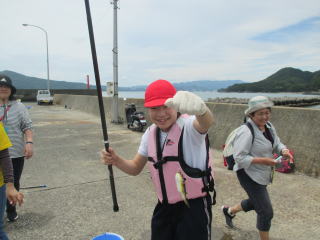 臨海学習の様子②