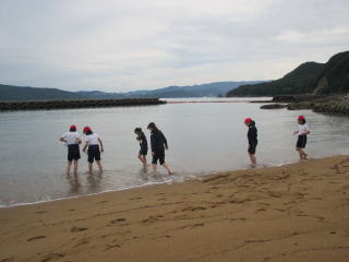 臨海学習の様子③