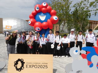 大阪・関西万博見学の様子①
