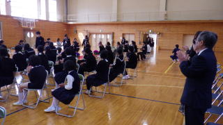 入学式の様子⑤