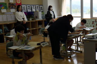 授業参観・ＰＴＡ総会の様子③