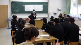 スピーチ集会の様子①