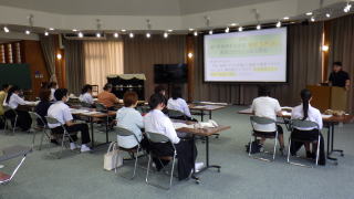 進路説明会の様子②
